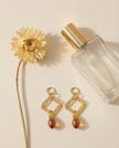 Brown crystal jar