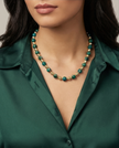 Chrysocolla necklace