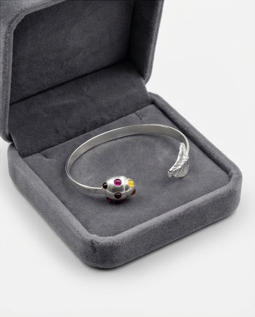 Silver 925  Ladybug Bracelet