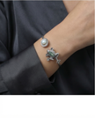Pearl Silver Bracelet