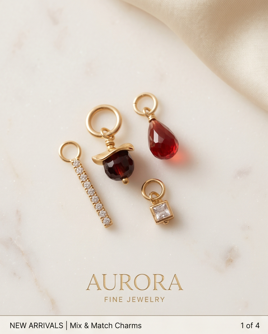 Aurora סט 5 צ'ארמים