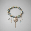 Pink Cat's Eye Opalite Necklace