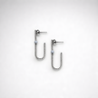 Earrings designed with opal