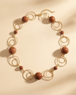 Brown aventurine necklace