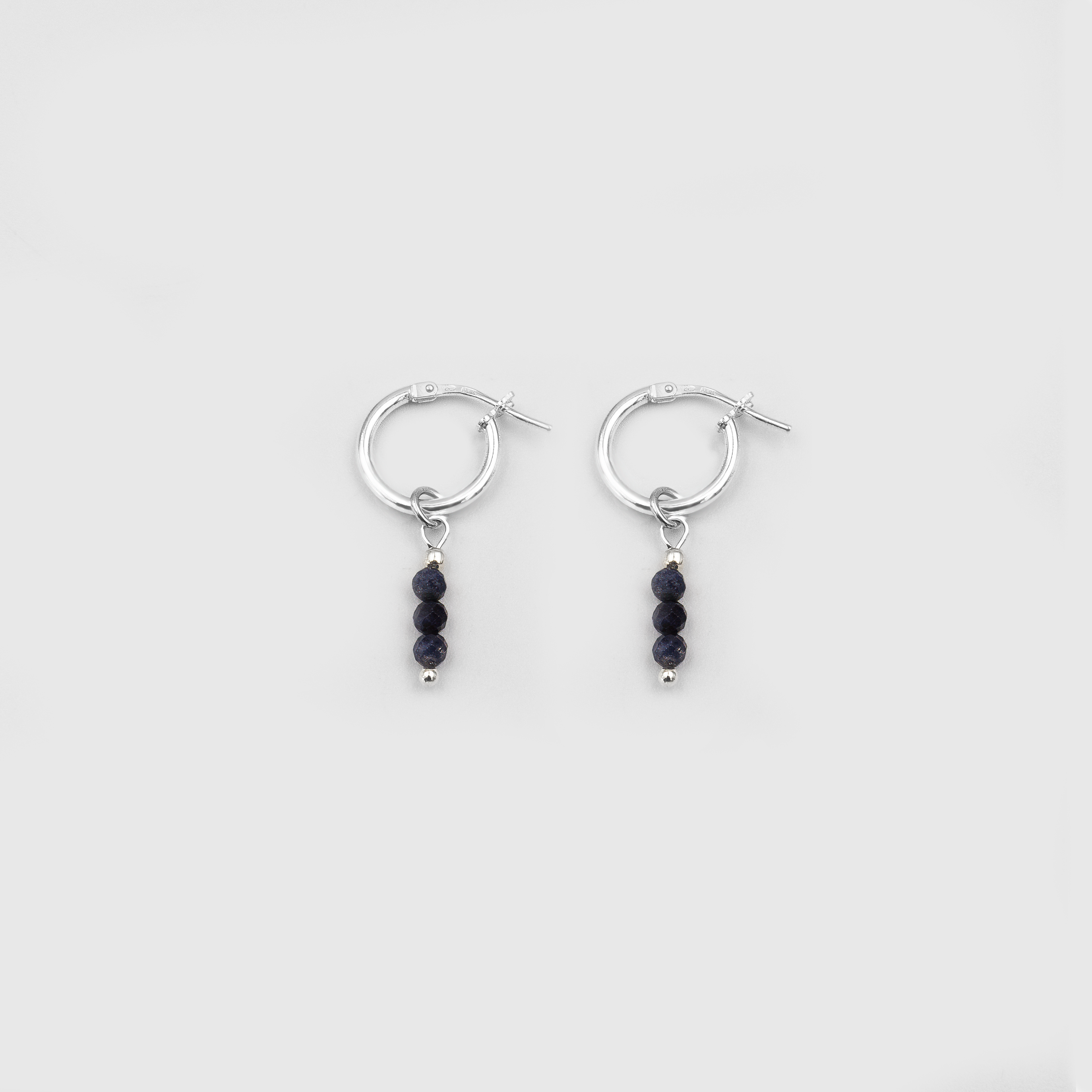 Monica Earrings with Set of 3 Charms