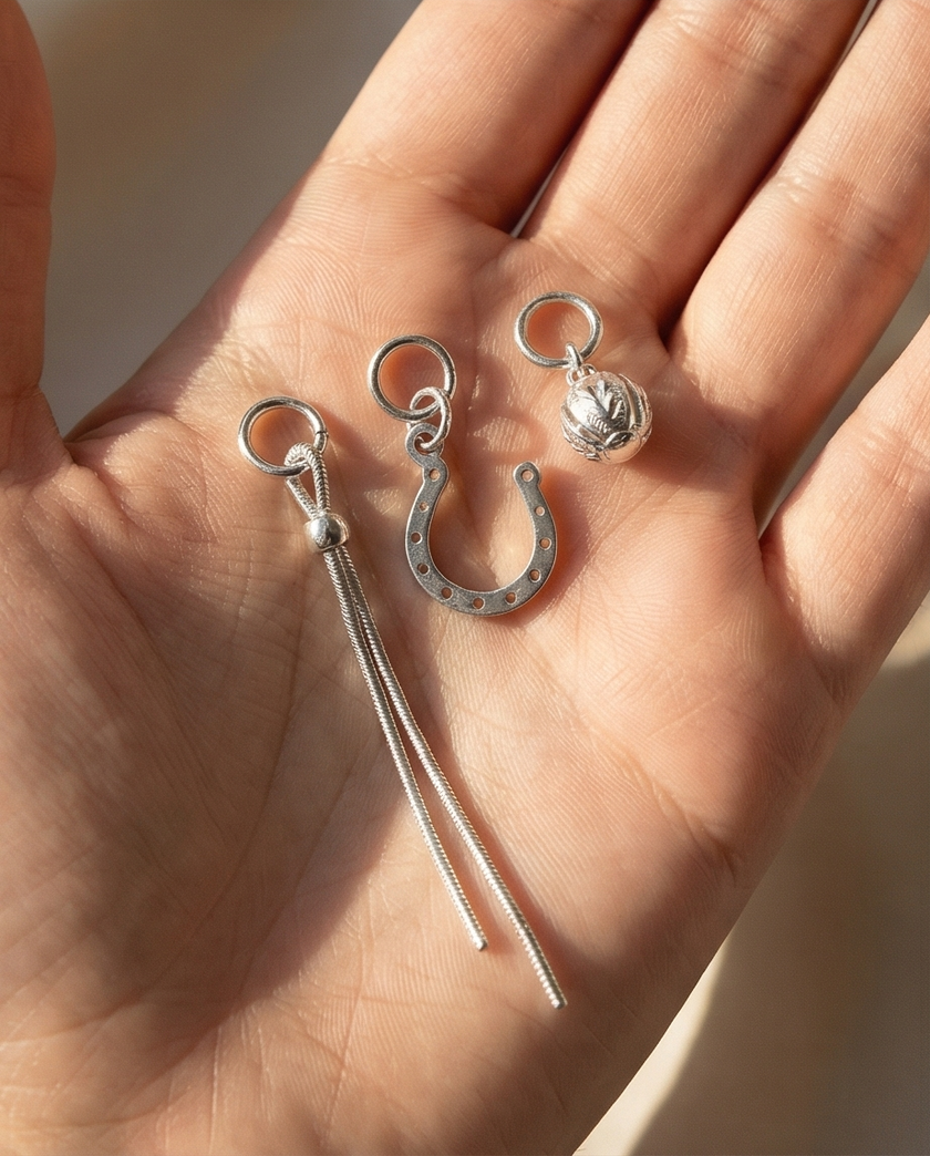 Elizabeth Set of 3 Charms