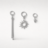 Elizabeth Set of 3 Charms