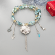 Pink Cat's Eye Opalite Necklace