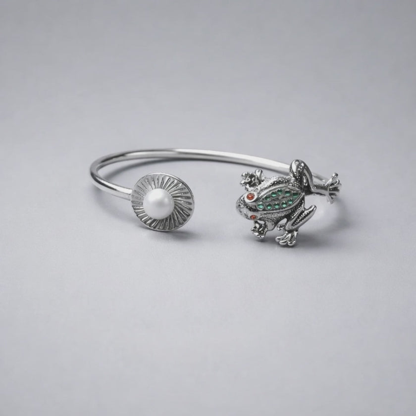 Pearl Silver Bracelet